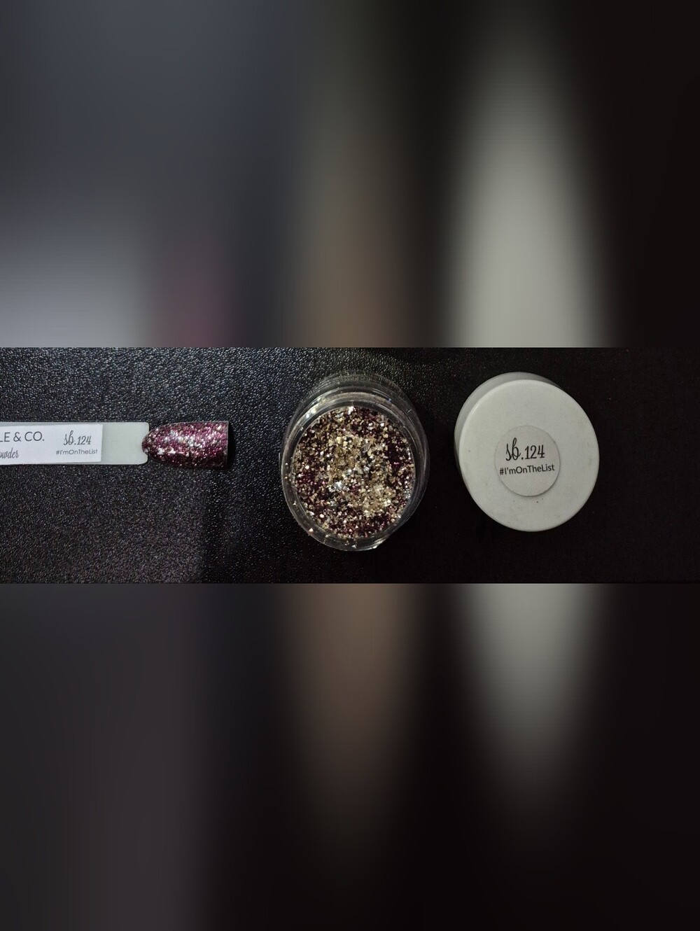Sparkle & Co. Sb.124 "#I'mOnTheList" Dip Powder - Mini size